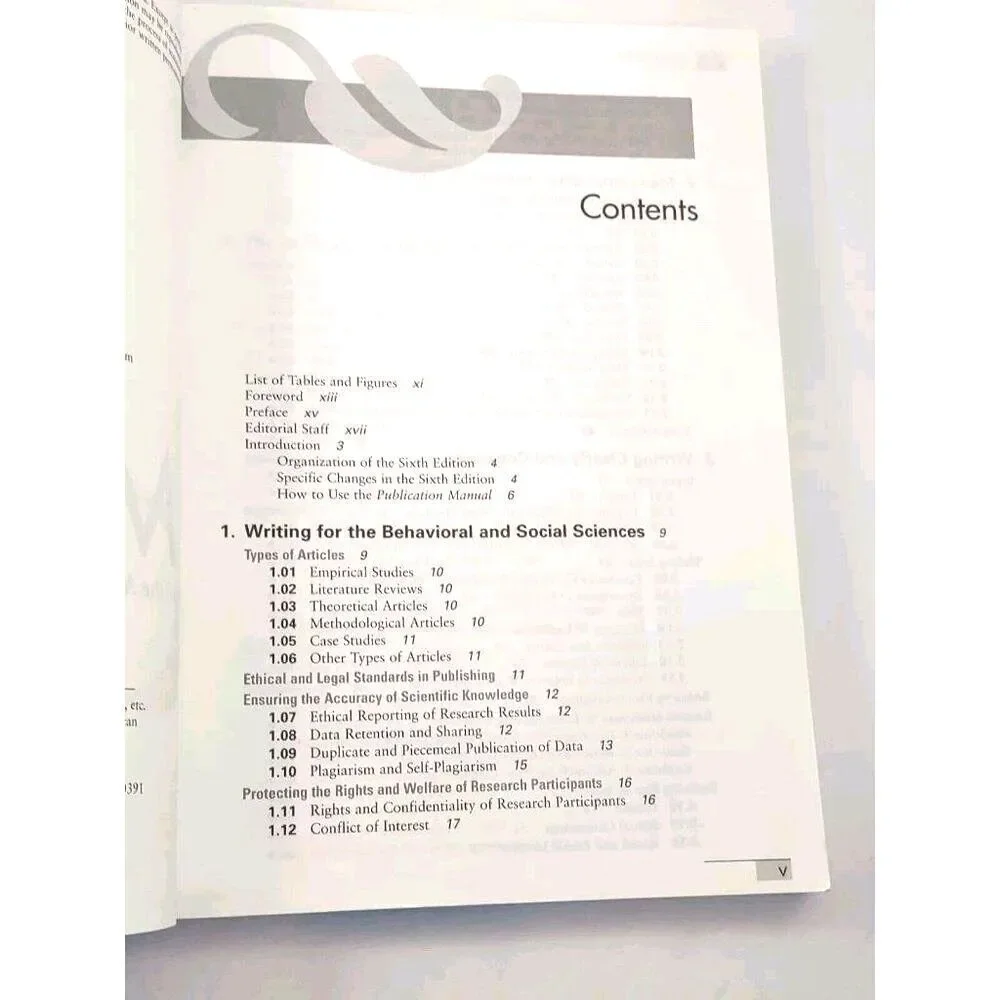 Nursing Book Publication Manual of the American Psychological Association Book